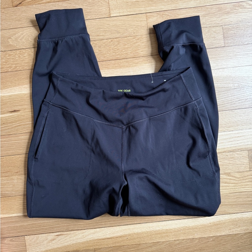 tek gear Black Track Jogger Pants